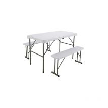 Set picnic plegable polietileno - 112X62X71