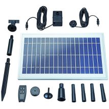 Pontec – Kit de jeu d'eau solaire PondoSolar 600 Control – Puissance, Longueur, Largeur, Type d'installation, Poids