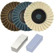 Dronco - Set Pulido y Abrillantado de 125 mm. de diámetro 6900041100