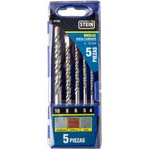 Set punte Widia in metallo duro Stein 4-10 mm 5 pezzi