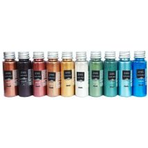 Resinpro – 10 X 10 Gr Sahara Pigmenti Mica – Kit Di 10 Pigmenti Metallici Ad Effetto, Compatibili Con Resina Epossidica, Poliuretano, Acrilico, 