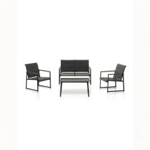 Mygarden - Salottino Portland Lounge 4 Posti Antracite