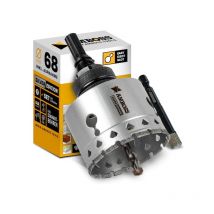 Amboss Werkzeuge - Set Silver Edition Diamant Lochsäge 68mm + Aufnahme + 7mm Diamant