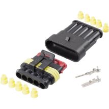 Te Connectivity - Set Superseal série AMP-Superseal 1.5mm 30S006 Nbr total de pôles 5 Pas: 6 mm 1 set