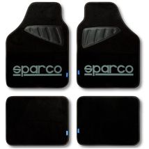Set tappetini auto Sparco Tessuto - Grigio