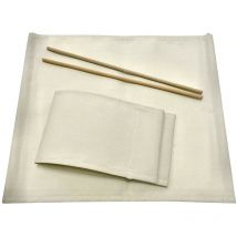 Set tele colorate per sedie da regista Bianco set tele di ricambio sedili per sedie sedia regista capri playa san remo tela sedile in tessuto