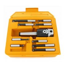 Mw-tech - Set tête d'alésage DIN228 CM2/M10 + 9 pcs barres d'alésage KKS29