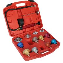 Set universal comprobación rellenado sistema refrigeración 14 piezas para diversos modelos automóvil