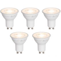 5er-Set GU10 50mm LED-Glühbirnen Klar 7,5W 800 lm 3000K