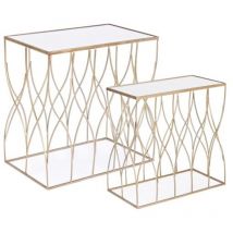 Bizzotto - Ensemble de 2 Tables Basses Elenor Rett J19