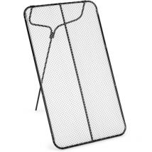 Hillvert - Setaccio da giardino - 100 x 60 x 104 cm - Acciaio al carbonio setaccio per giardino setaccio per terra - Nero