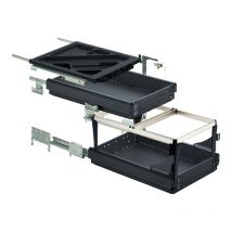 Sets complets de caisson de bureau - Profondeur mini : 730 mm - HETTICH
