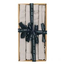 Sets de table en coton, lot de 4, 48 x 33 cm