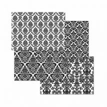 Sets de table papier Pa Design Multicolore Damask