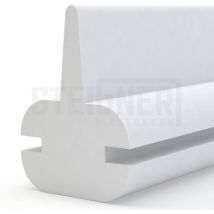 Steigner - Joint de douche en silicone 100cm SDD01 blanc - joint d'étanchéité pour la protection contre les fuites d'eau