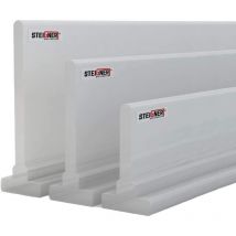 Steigner - Joint de douche 50cm SDD02–T-18 transparent – joint en silicone pour la protection contre les fuites d'eau