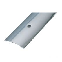Seuil demi-bombé pré percé L.93cm x larg.30mm elton Inox - B01001/093