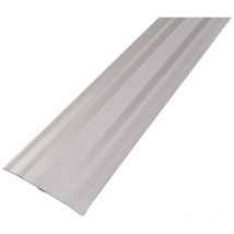 Seuil plat 60 mm Klose Besser Anodisé Argent Longueurs : de 1 Mètre à 1.50 Mètre 155 Arg. 1Mètre50