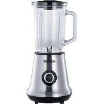 Sm 3737 Frullatore per Smoothie 500 w Acciaio inox (spazzolato), Nero - Severin