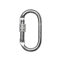 Irudek - Mosquetón de rosca de acero con apertura 19 mm safetop