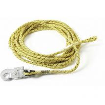 Safetop - Línea de vida horizontal con cuerda de 10,5 mm 5m