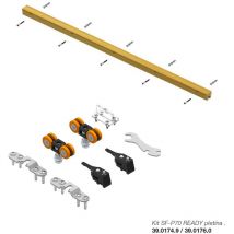 Saheco - Guide+Bois+Acc+1 Frein Souple star ra Pl.Mate 2m