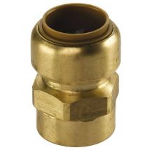 Kupfer Steckfitting Tectite Übergang Innengewinde 15 mm - 3/8' dvgw