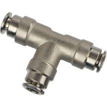 SF1002-3 Automatische T-Stücke mit gleichen Öffnungen für 1/4' Nebelschlauch, 3 Stück