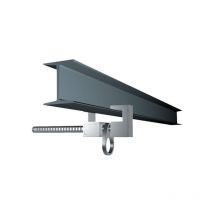 Punto de anclaje regulable en aluminio para viga metálica SAFETOP