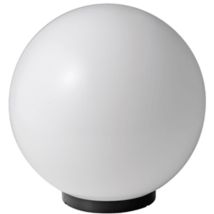 Lampione Sfera Acrilico E27 8w, Diametro 20 Cm, Bianca