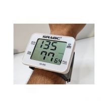 Sfigmomanometro Da Polso Elettronico Misuratore Pressione Sangue Digitale Schermo lcd 60 Memorie Polsino Regolabile