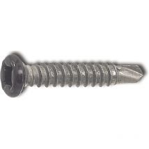 SR2 Armierungsschraube 4.2x25 ph 2 verzinkt Kopf nach RAL9011 schwarz besch. - SFS