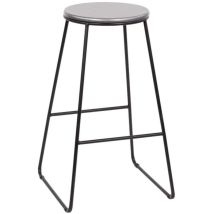 Sgabello Achelor Grigio