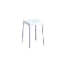 Sgabello Bianco Hl.cm.39-54 Eh-Sta-Pp-Bx