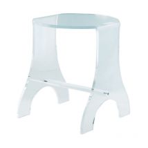 Sgabello da bagno in plexiglas - complementi bagno