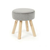 Yes Everyday - Bizzotto Sgabello Adeline h38 cm - Grigio