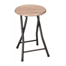 Urban Living - Sgabello Pieghevole Diam 30cm H45cm