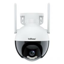 SH045 Telecamera HD con audio, PTZ e visione notturna, supporto scheda MicroSD e tecnologia AI per una sicurezza ottimale.