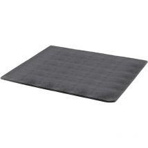Shaggy Wohnzimmerteppich, Nachtteppich, Langflorteppich, Teppich für Wohnzimmer, Schlafzimmer, Sofa, Schwarz