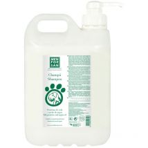 MENFORSAN Shampooing pour chiens à l'huile d'argan et aux protéines 5L, apporte une brillance spectaculaire, laisse les cheveux doux et soyeux.