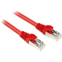 Sharkoon - Cat.6/Cat.6 1.5 m - 1,5 m - Cat6 - sf/utp (s-ftp) - RJ-45 - RJ-45 - Rouge (4044951017843)