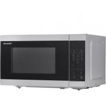 Sharp - YC-MS02E-W - Comptoir - Micro-ondes uniquement - 20 l - 800 w - Tactile - Noir - Blanc