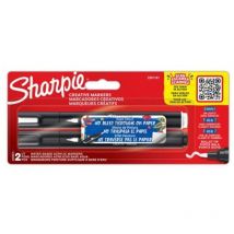 Sharpie Acrylic Markers Black & White (Pack of 2)
