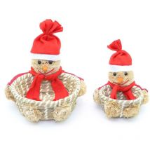 2PCS Christmas Basket Set