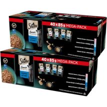Delicatezze Di Mare In Salsa Multipack 40 X 85gr - Sheba