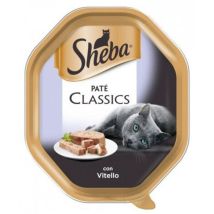 Sheba - Cat Paté Classic Con Vitello E Pollo Cat Paté Classic Con Vitello E Pollo - Vaschetta Da 85 Gr