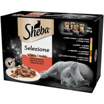 Selezione in Salsa 12 x 85gr Selezione Gustosa - Sheba