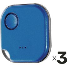 Shelly - Bluetooth Schalter U. Dimmer, Blu Button1, Plug&play, Blau, 3er Set