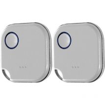 Shelly - Bluetooth Schalter u. Dimmer, Blue Button1, Plug&Play, grau, 2er Set