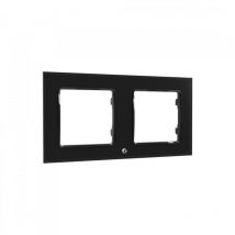 Accessories·'Wall Frame 2'· Wandtaster Rahmen 2-fach· Schwarz (209836) - Shelly